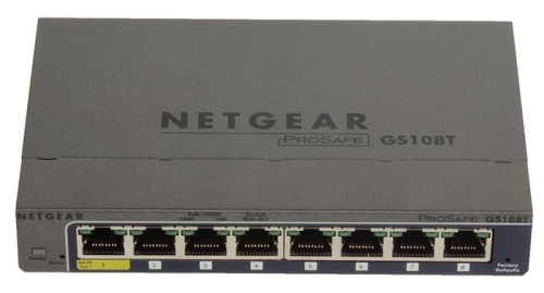 Коммутатор Netgear GS108T-200GES фото 4