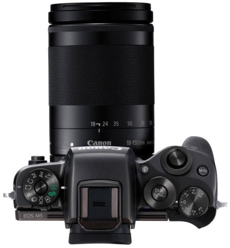 Цифровой фотоаппарат Canon EOS M5 черный 1279C022 фото 4