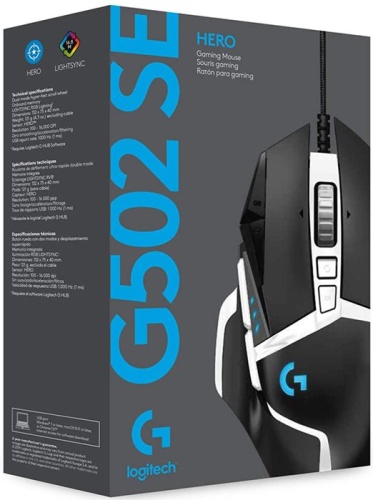 Игровая мышь Logitech G502 SE HERO Gaming Laser Mouse USB (910-005729) фото 3