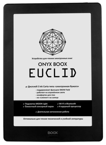 Электронная книга ONYX EUCLID Black фото 2