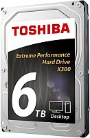 Жесткий диск SATA HDD Toshiba 6Tb HDWE160UZSVA X300