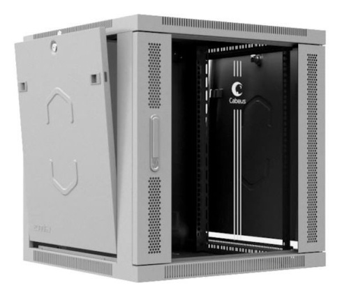 Шкаф телекоммуникационный Cabeus SH-05F-12U60/45 фото 3 Шкаф телекоммуникационный Cabeus SH-05F-12U60/45 фото 3