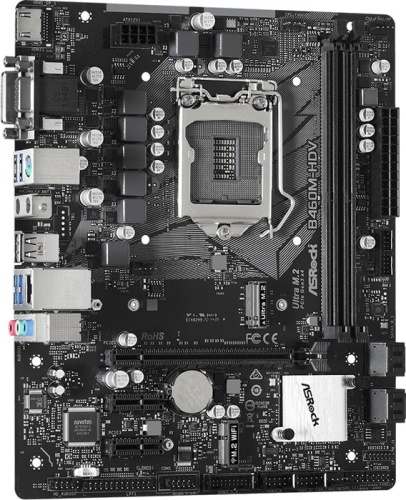 Мат. плата Socket1200 ASRock B460M-HDV RTL фото 3