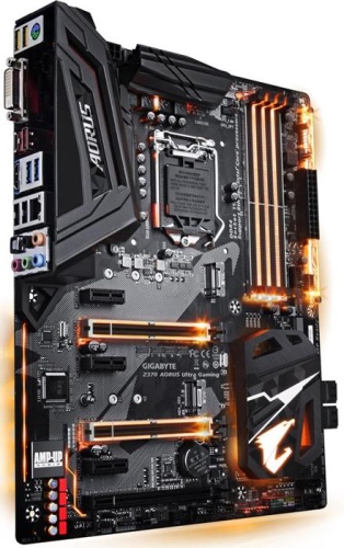 Мат. плата Socket1151 GIGABYTE Z370 AORUS Ultra Gaming Z370 AORUS ULTRA GAMING фото 3