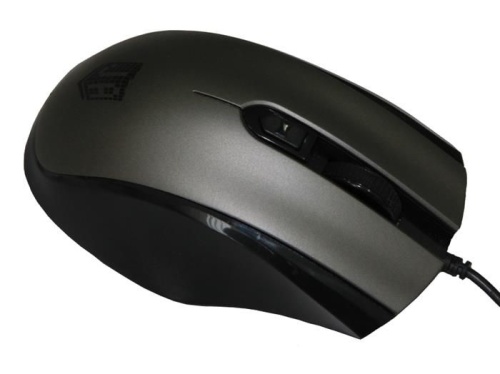 Мышь JET.A OM-U50 Grey серая фото 3