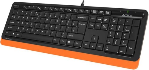 Клавиатура A4Tech Fstyler FK10 черный/оранжевый FK10 ORANGE фото 5