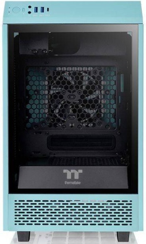 Корпус HTPC Thermaltake The Tower 100 Turquoise бирюзовый CA-1R3-00SBWN-00 фото 2