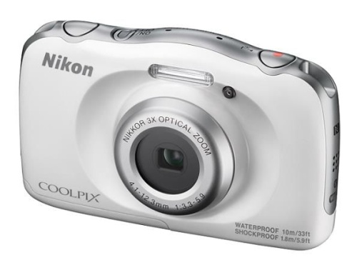 Цифровой фотоаппарат Nikon CoolPix W100 белый VQA010K002 фото 4