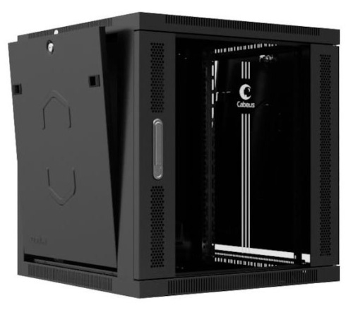 Шкаф телекоммуникационный Cabeus SH-05F-15U60/35-BK фото 3 Шкаф телекоммуникационный Cabeus SH-05F-15U60/35-BK фото 3