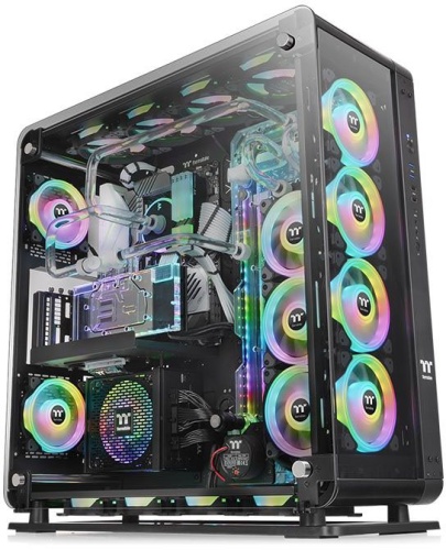 Корпус Miditower Thermaltake Core P8 TG черный CA-1Q2-00M1WN-00 фото 6