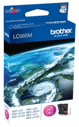 Оригинальный струйный картридж Brother LC985M