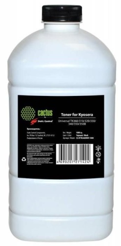 Тонер совместимый Cactus CS-KYTK360UNIV-1000 черный Тонер совместимый Cactus CS-KYTK360UNIV-1000 черный