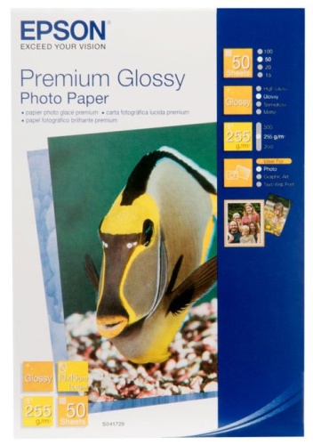 Бумага Epson Premium Glossy Photo Paper C13S041729