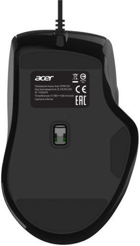 Мышь Acer OMW130 черный ZL.MCEEE.00J фото 6