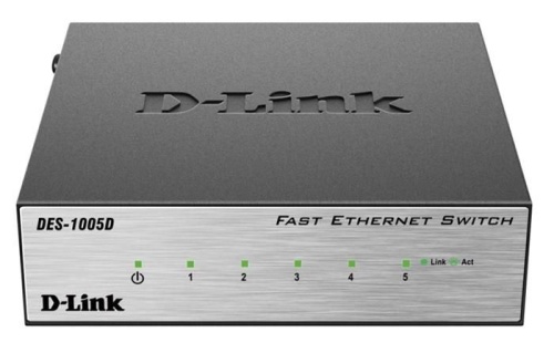 Коммутатор неуправляемый D-Link DES-1005D/O2B