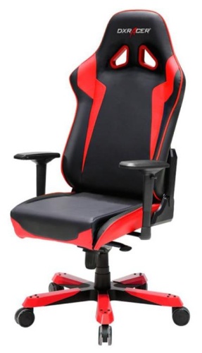 Игровое кресло DXRacer OH/SJ00/NR Sentinel чёрно-красное Игровое кресло DXRacer OH/SJ00/NR Sentinel чёрно-красное