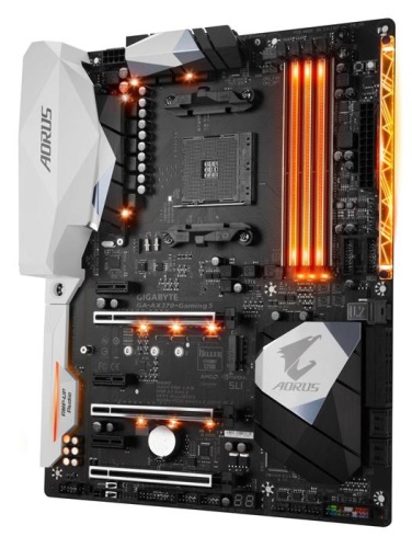 Мат. плата SocketAM4 GIGABYTE GA-AX370-Gaming 5 фото 2