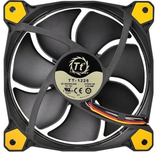 Вентилятор для корпуса Thermaltake Riing 14 LED Yellow + LNC CL-F039-PL14YL-A фото 3 Вентилятор для корпуса Thermaltake Riing 14 LED Yellow + LNC CL-F039-PL14YL-A фото 3