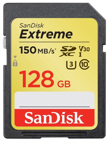 Карта памяти SDXC SanDisk 128Gb SDSDXV5-128G-GNCIN Extreme