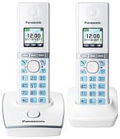 Радиотелефон Panasonic KX-TG8052RUW (белый, 2 трубки)