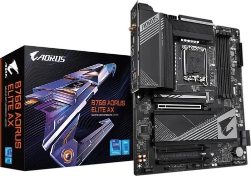 Мат. плата Socket1700 GIGABYTE B760 AORUS ELITE AX фото 7