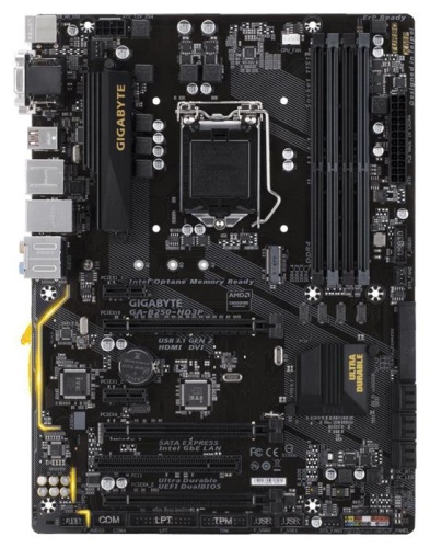 Мат. плата Socket1151 GIGABYTE GA-B250-HD3P