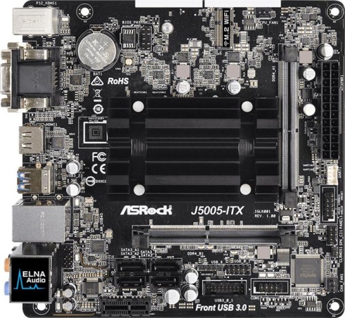 Мат. плата с CPU ASRock J5005-ITX