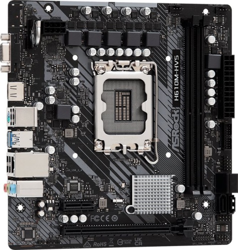 Мат. плата Socket1700 ASRock H610M-HVS фото 3