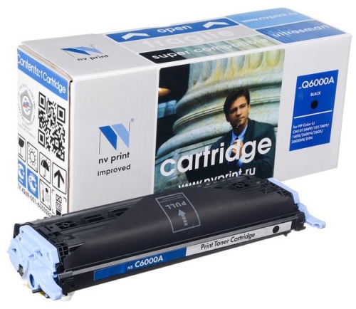 Картридж совместимый лазерный NV Print Q6000A/Cartridge 707 BLACK NV-Q6000A/Canon707Bk