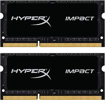 Модуль памяти SO-DIMM DDR3 Kingston 16GB (Kit of 2) HyperX Impact Black Series HX316LS9IBK2/16