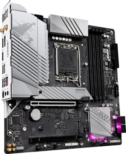 Мат. плата Socket1700 GIGABYTE B760M AORUS ELITE AX фото 2