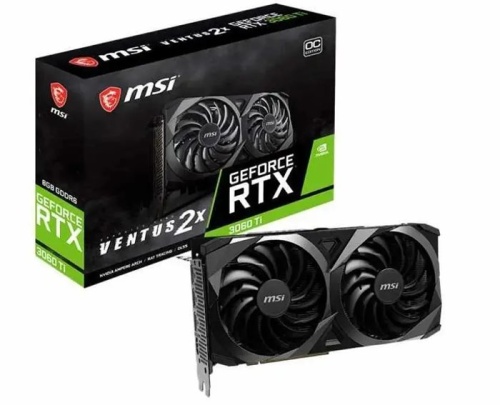 Видеокарта PCI-E MSI RTX 3060 Ti VENTUS 2X 8G OCV1 LHR фото 5