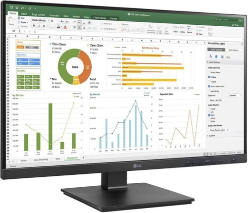 Монитор LG 24BN650Y-B.AED черный фото 3
