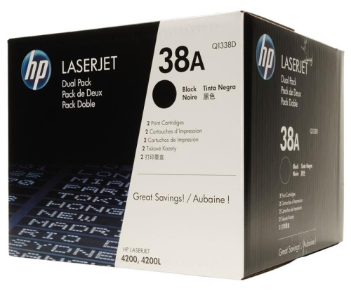 Тонер-картридж оригинальный Hewlett Packard Q1338D Тонер-картридж оригинальный Hewlett Packard Q1338D