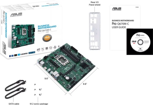 Мат. плата Socket1700 ASUS PRO Q670M-C-CSM фото 6