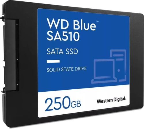 Накопитель SSD SATA 2.5 Western Digital 250GB WD Blue 2.5 WDS250G3B0A фото 3