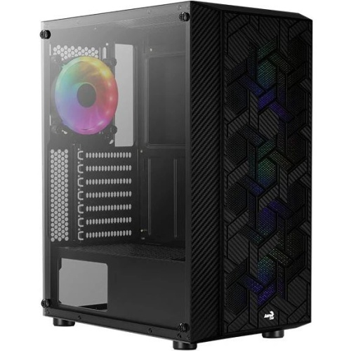 Корпус Miditower Aerocool Hive-G-BK-v2 черный ACCM-PV27043.11