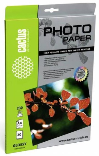 Фотобумага Cactus CS-GA423020 Фотобумага Cactus CS-GA423020
