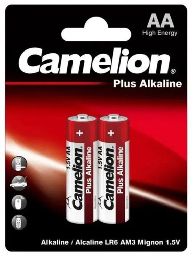 Батарейка Camelion Plus Alkaline LR6-BP2 AA 1652