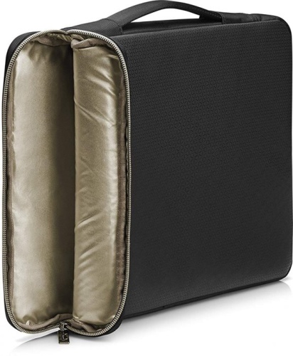 Чехол для ноутбука Hewlett Packard 17.3 HP Carry Sleeve Black/Gold (3XD37AA) фото 4 Чехол для ноутбука Hewlett Packard 17.3 HP Carry Sleeve Black/Gold (3XD37AA) фото 4
