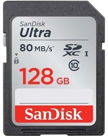   SDXC SanDisk 128Gb Ultra SDSDUNR-128G-GN6IN