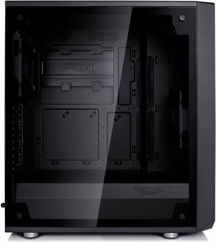 Корпус Miditower Fractal Design Meshify C Dark TG Black, Window фото 14