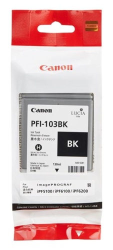 Оригинальный струйный картридж Canon Ink Tank PFI-103BK черный 2212B001