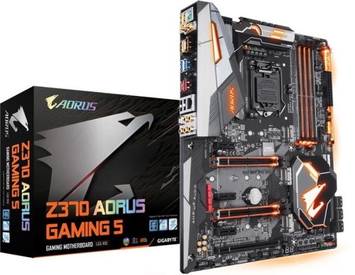 Мат. плата Socket1151 GIGABYTE Z370 AORUS Gaming 5 фото 6