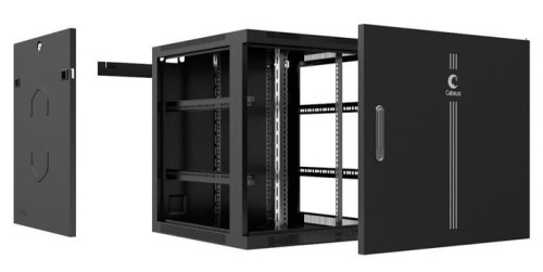 Шкаф телекоммуникационный Cabeus SH-05F-18U60/35m-BK фото 4 Шкаф телекоммуникационный Cabeus SH-05F-18U60/35m-BK фото 4