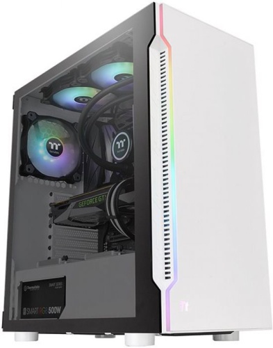 Корпус Miditower Thermaltake H200 TG RGB White CA-1M3-00M6WN-00 фото 7