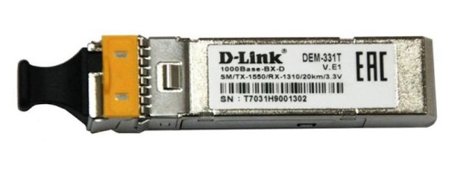 Модуль mini-GBIC D-Link DEM-331T/20KM/DD