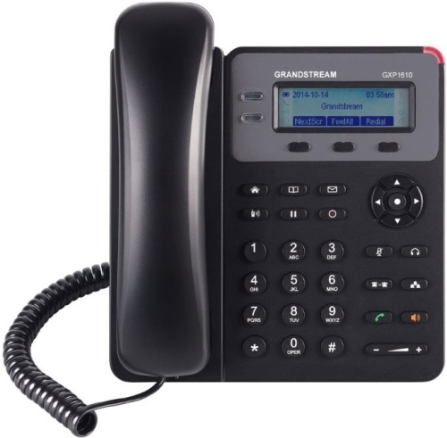 IP телефон Grandstream GXP-1610 серый фото 2