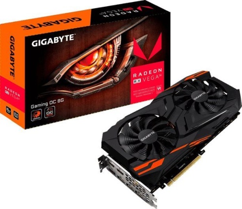 Видеокарта PCI-E GIGABYTE 8192Mb HBM2 GV-RXVEGA56GAM OC-8GD GV-RXVEGA56GAMINGOC-8GD фото 6