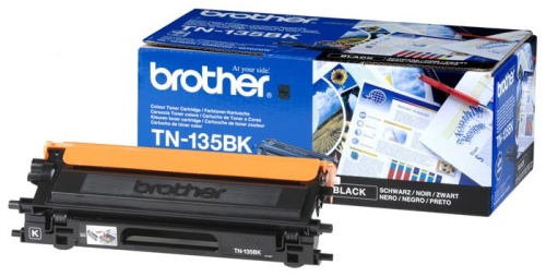 Тонер-картридж оригинальный Brother TN135BK